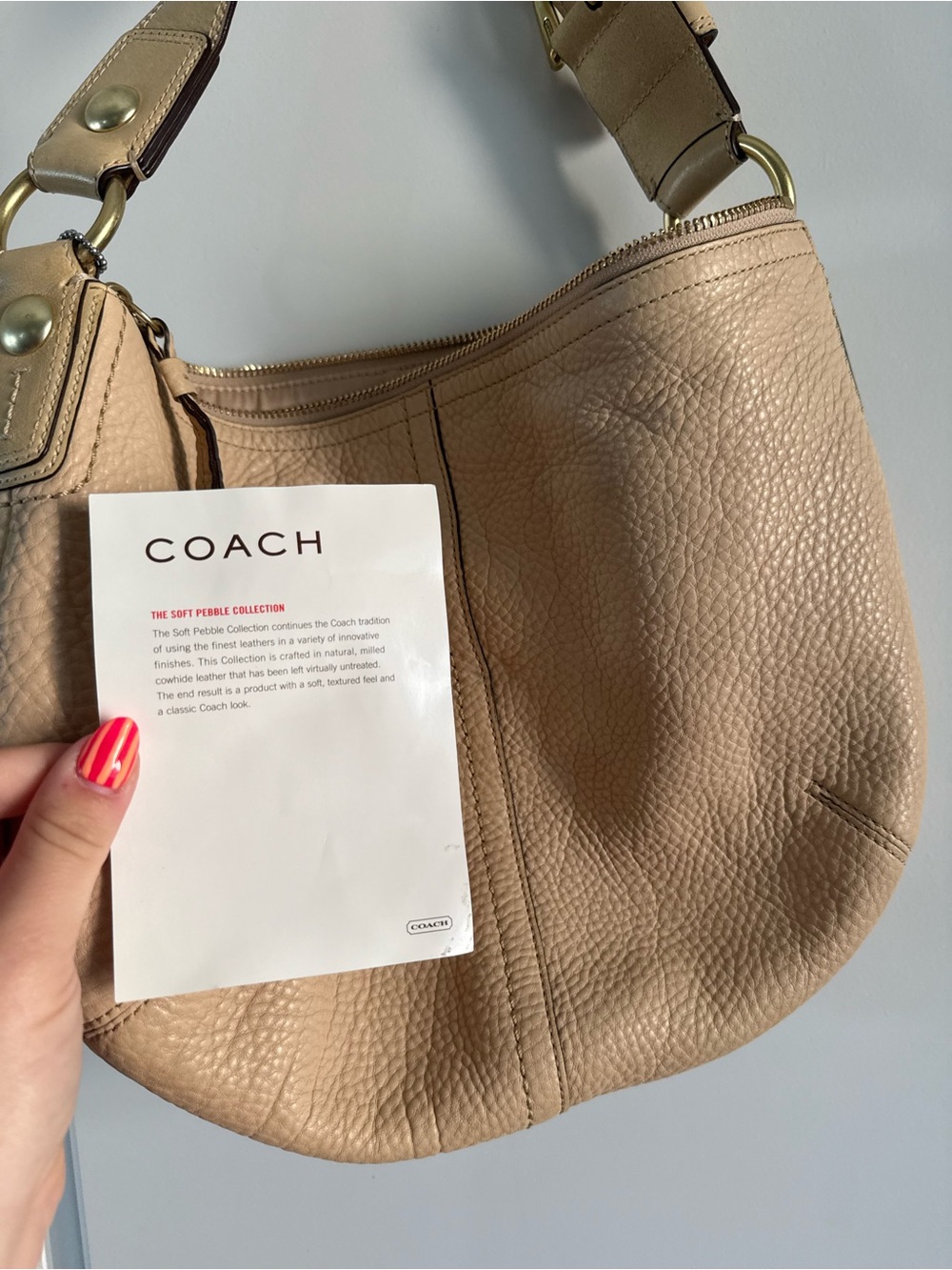 Coach Y2K Soho Buckle Bag Beige 11836 - Picture 7 of 9